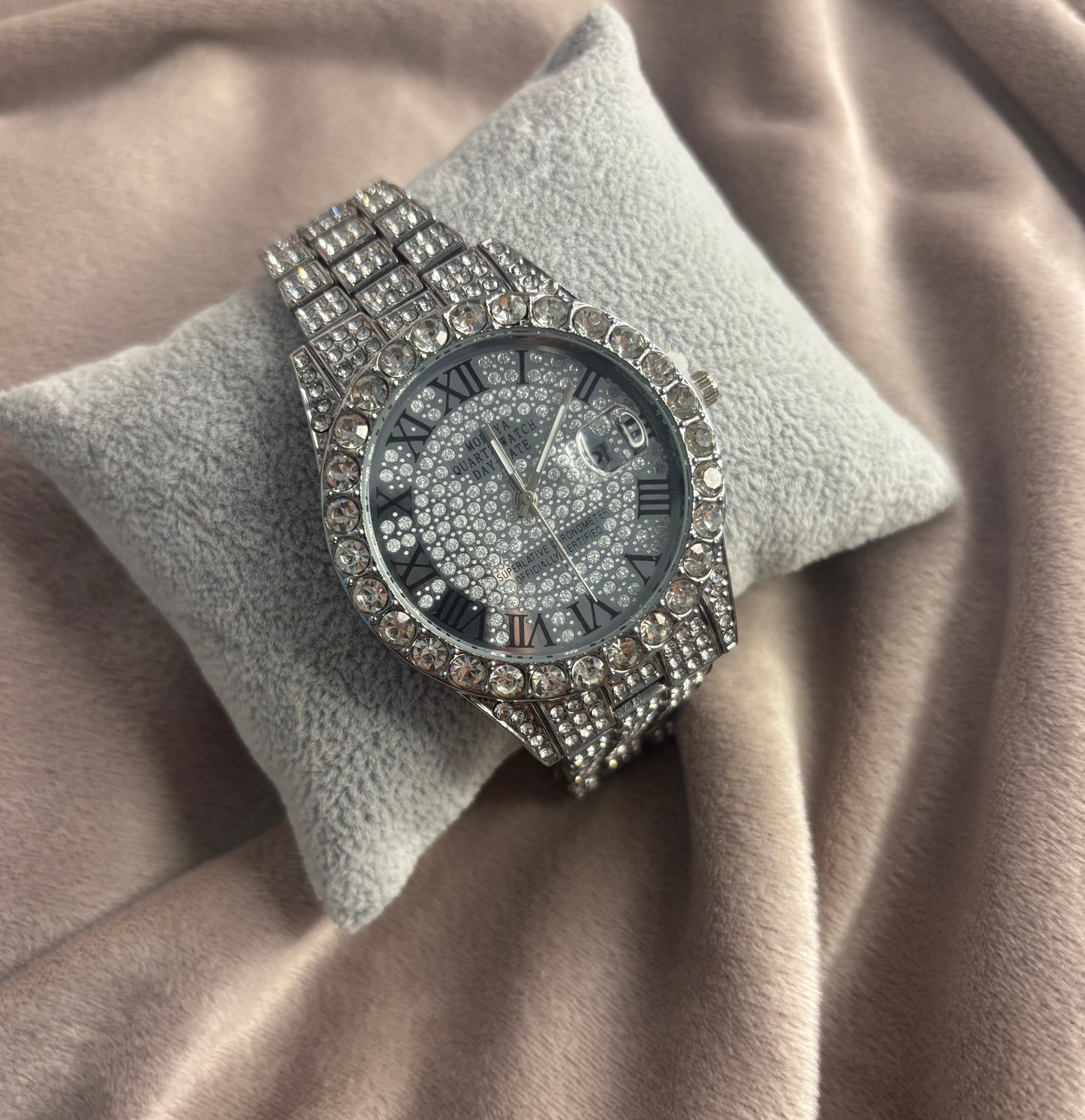 PRE- ORDER Silver royal watch