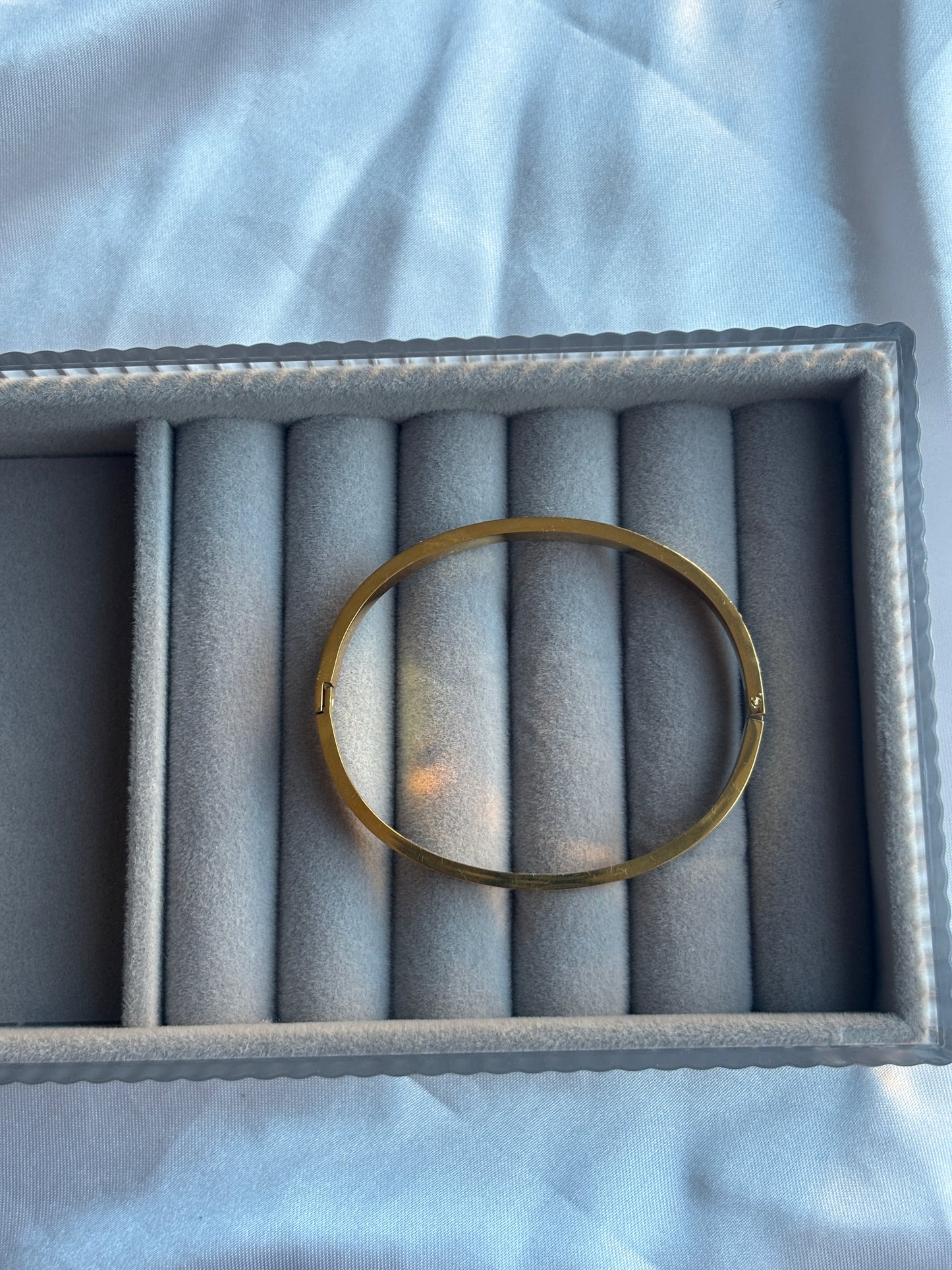 Gold Diamanté Bangle