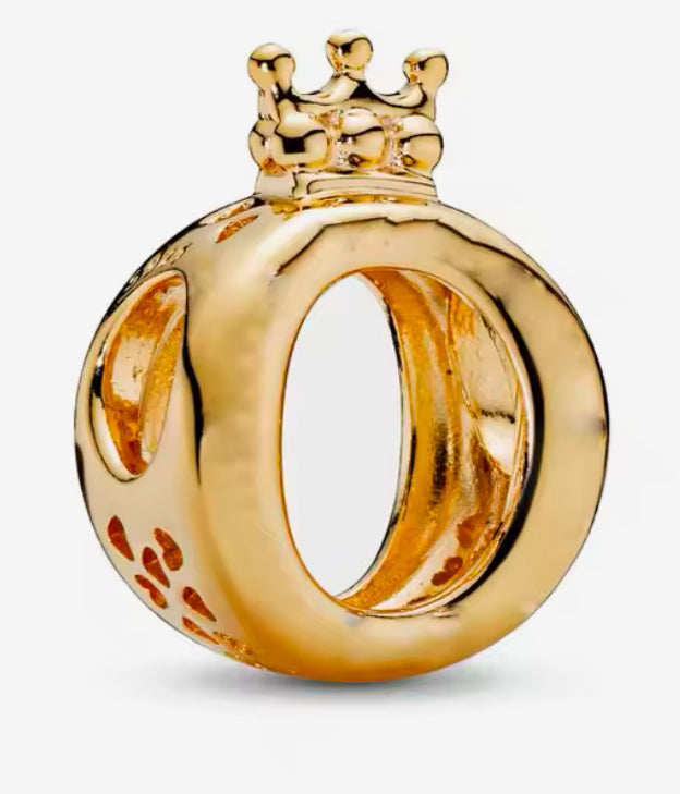 Queen Of Gold Charm