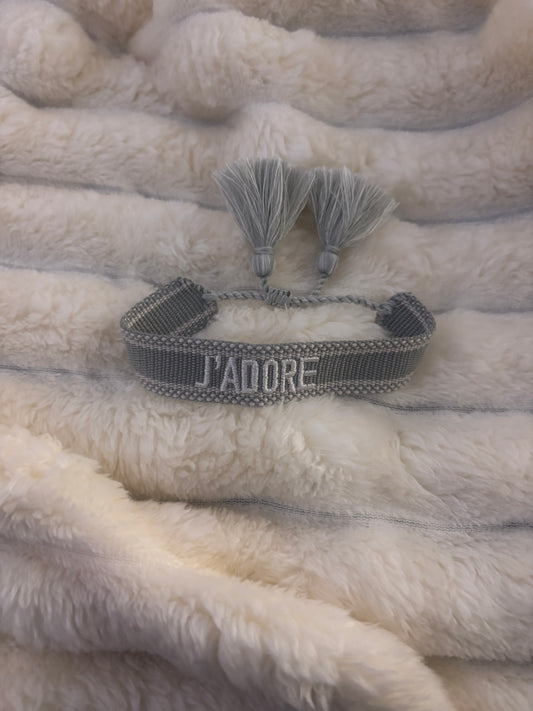 jadore tassle bracelet