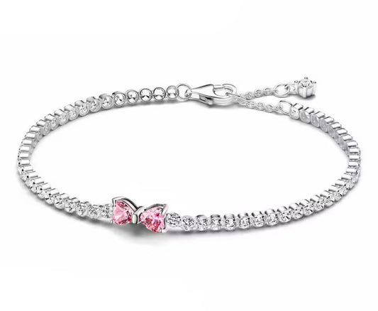 Pink Bow Bracelet -PRE ORDER