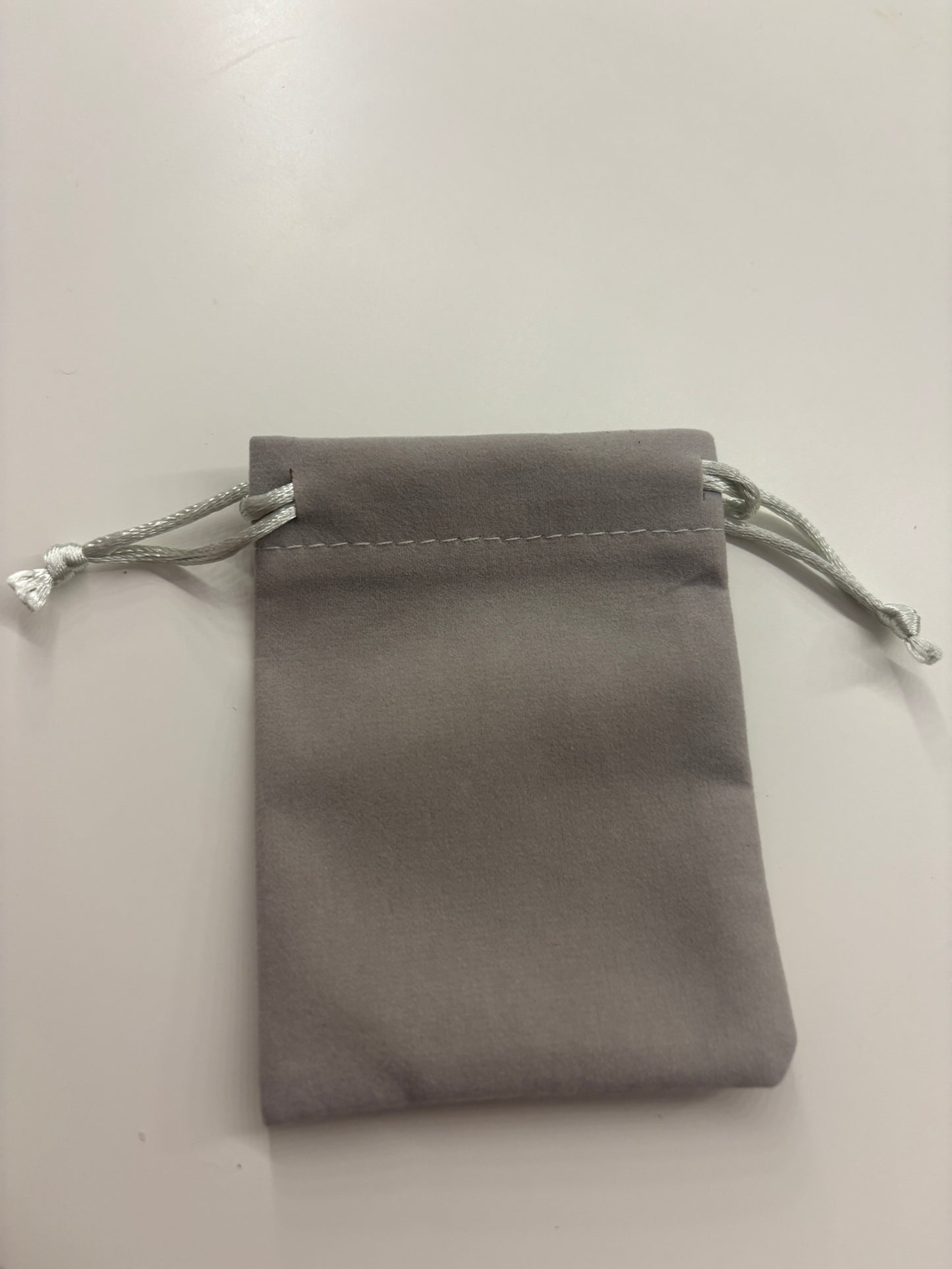 grey jewellery pouch